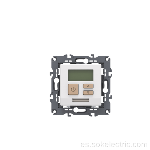 Enchufe eléctrico del interruptor de pared del tacto del interruptor del termostato digital de alta calidad